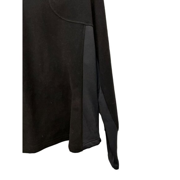 VAUDE Size Med Full Zip Jacket Sweatshirt Black Fleece - Picture 4 of 10